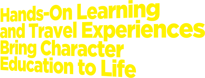 Hands-On Learning and Travel Experiences Bring Character Education to Life